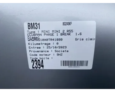 Bloc ABS (freins anti-blocage) MINI MINI 2 R55 CLUBMAN PHASE 1 BREAK Diesel