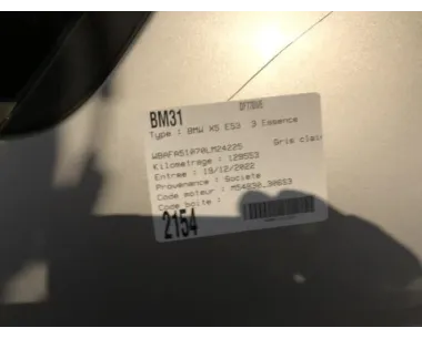 Air bag lateral droit BMW X5 E53 Essence