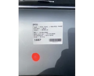 Pare soleil droit MINI MINI 1 R50/R53 PHASE 1 Essence
