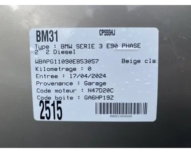 Reservoir BMW SERIE 3 E90 PHASE 2 Diesel