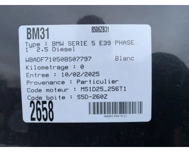 Commodo d'essuie glaces BMW SERIE 5 E39 PHASE 1 Diesel