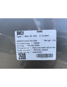Fusee arriere droit BMW X5 E53 Diesel 2