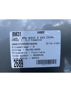 Support de boite BMW SERIE 6 E63 COUPE PHASE 1 Essence 2