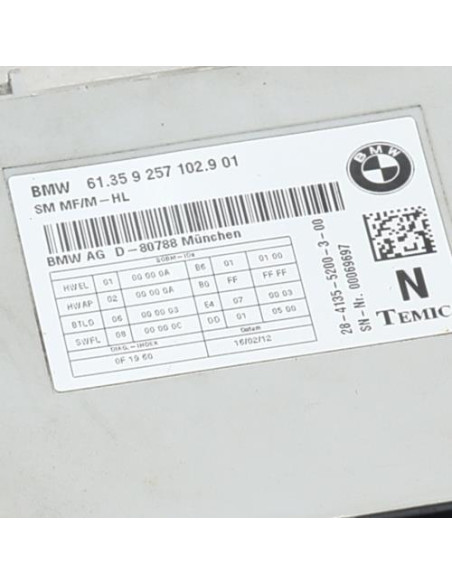 Calculateur BMW SERIE 5 F10 PHASE 1 Essence