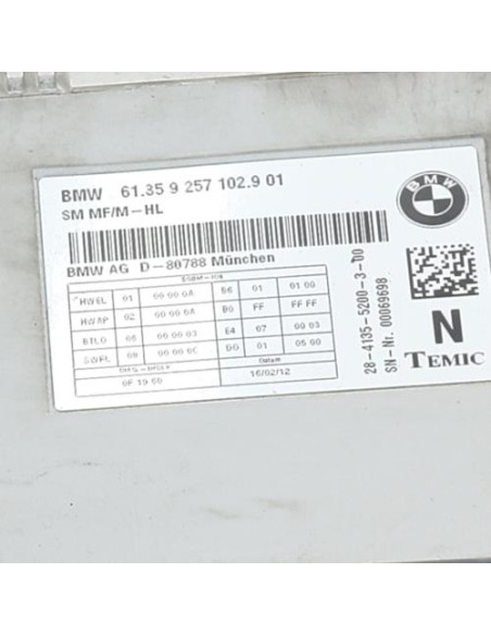 Calculateur BMW SERIE 5 F10 PHASE 1 Essence