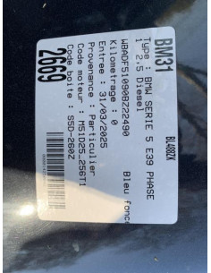 Platine feu arriere gauche BMW SERIE 5 E39 PHASE 1 Diesel 2