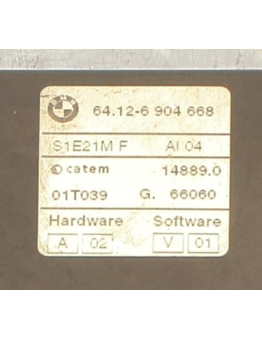 Chauffage auxiliaire BMW SERIE 3 E46 PHASE 1 Diesel