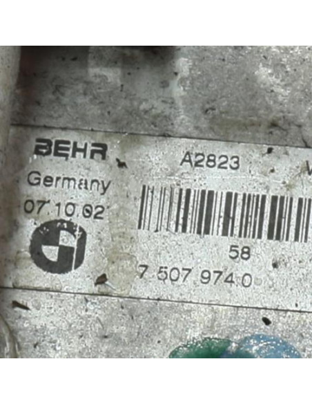 Radiateur huile BMW SERIE 7 E65 PHASE 1 Essence