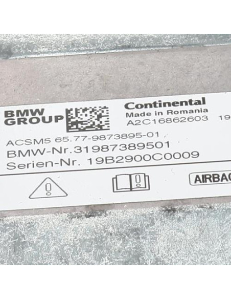 Boitier air bag BMW SERIE 1 F40 Essence
