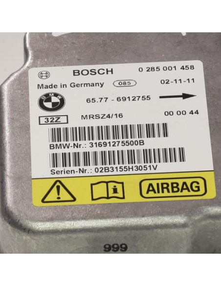 Boitier air bag BMW SERIE 3 E46 COMPACT PHASE 1 Essence