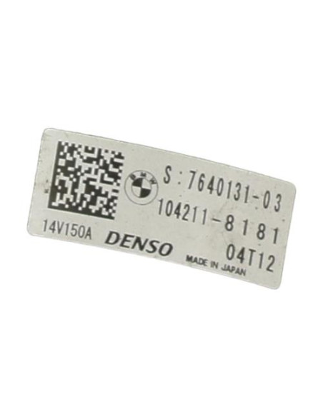 Alternateur MINI MINI 3 F55 PHASE 1 