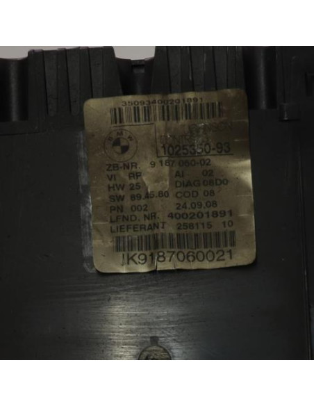 Compteur BMW SERIE 3 E90 PHASE 2 