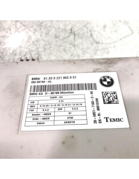 Calculateur BMW X5 E70 PHASE 2 Diesel