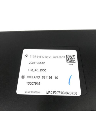 Calculateur BMW I3 PHASE 2 