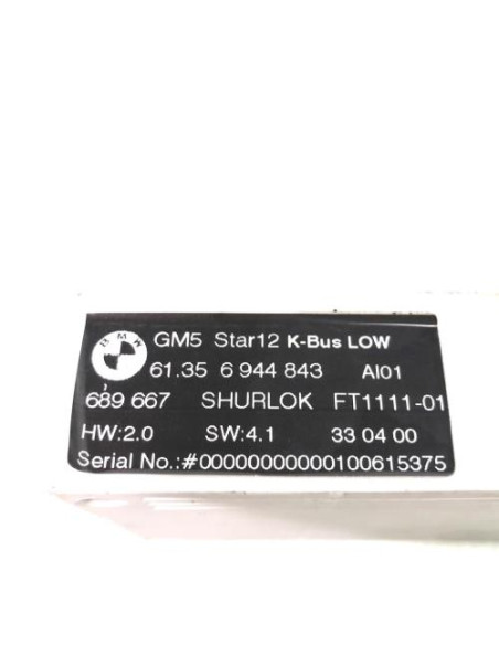 Calculateur BMW SERIE 3 E46 TOURING PHASE 2 BREAK Diesel