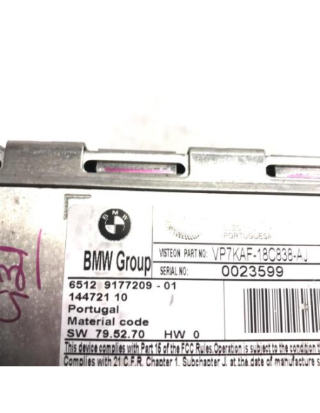 Autoradio d'origine BMW SERIE 1 E87 PHASE 1 