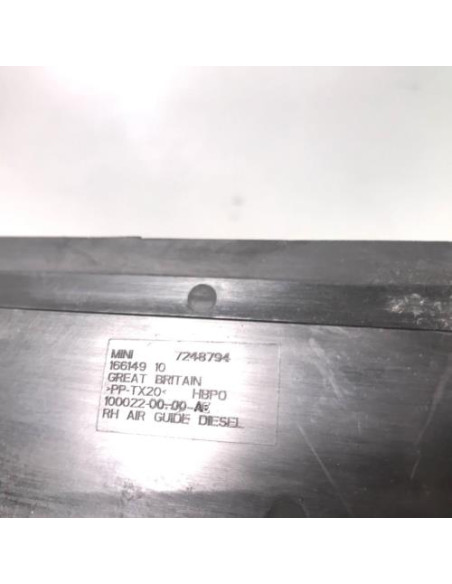 Conduite d'air MINI MINI 2 R56 PHASE 2 Diesel