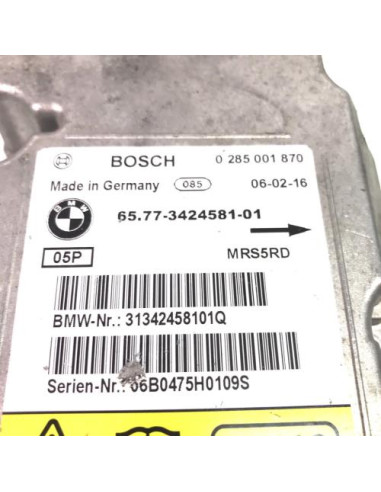 Boitier air bag BMW X3 E83 PHASE 2 