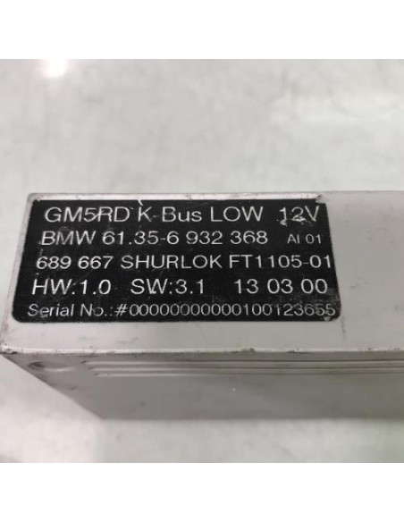 Calculateur BMW SERIE 3 E46 TOURING PHASE 1 BREAK 