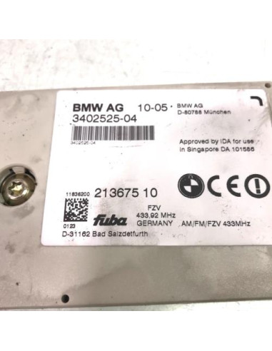 Antenne BMW X3 E83 PHASE 1 Diesel