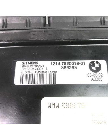Calculateur moteur MINI MINI 1 R50/R53 PHASE 1 Essence