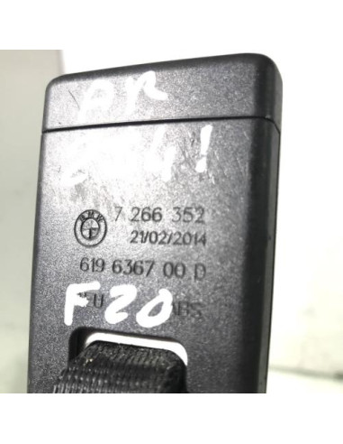 Attache ceinture arriere gauche BMW SERIE 1 F20 PHASE 1 Diesel