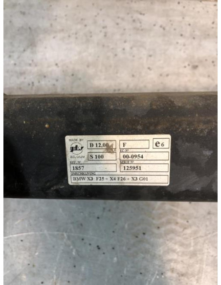 Attelage (boule de remorquage) BMW X3 F25 PHASE 2 Diesel