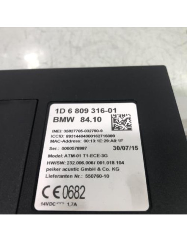 Calculateur BMW SERIE 1 F20 PHASE 2 