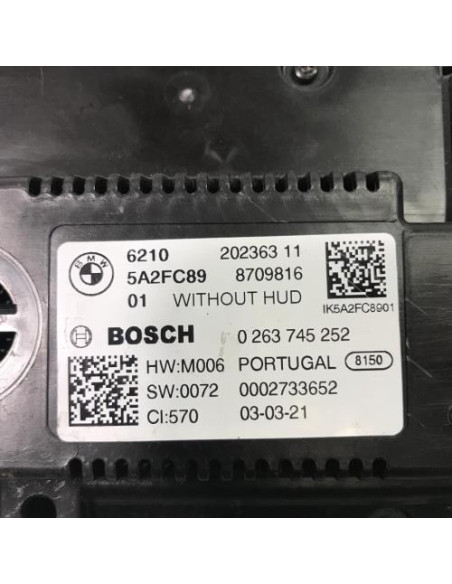 Compteur BMW SERIE 2 F44 GRAN COUPE 