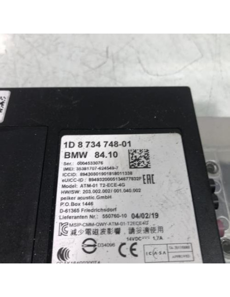 Calculateur BMW SERIE 1 F21 PHASE 2 