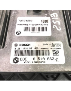 Calculateur moteur MINI MINI 2 R61 PACEMAN COUPE 