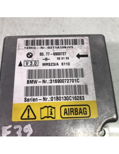 Boitier air bag BMW SERIE 5 E39 TOURING PHASE 1 BREAK 