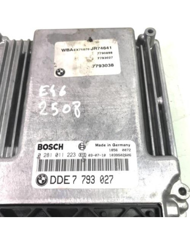 Calculateur moteur BMW SERIE 3 E46 TOURING PHASE 2 BREAK Diesel