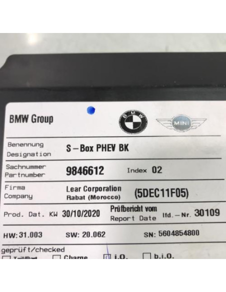 Batterie BMW SERIE 7 G12 LIMOUSINE PHASE 2 