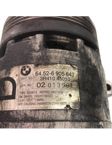Compresseur clim BMW SERIE 3 E46 COMPACT PHASE 1 Diesel