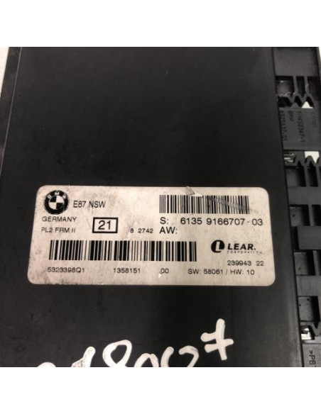 Calculateur BMW SERIE 1 E87 PHASE 2 Diesel