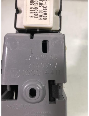 Interrupteur de leve vitre arriere gauche BMW SERIE 7 E65 PHASE 2 Diesel