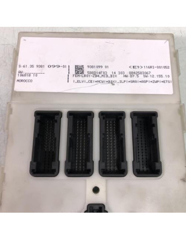 Porte fusible BMW SERIE 4 F36 GRAN COUPE PHASE 1 Diesel