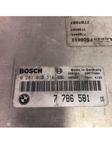 Calculateur moteur BMW SERIE 3 E46 PHASE 1 