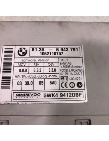 Calculateur BMW SERIE 3 E90 PHASE 1 Diesel