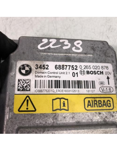 Boitier air bag BMW SERIE 1 F20 PHASE 2 Diesel