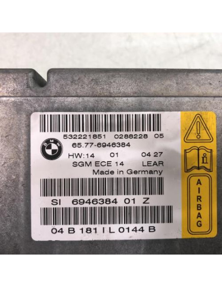 Boitier air bag BMW SERIE 5 E60 PHASE 1 