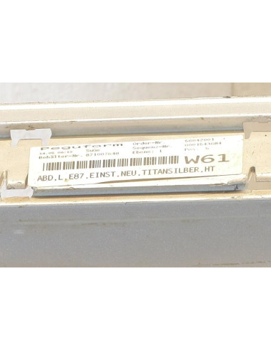 Bas de caisse gauche BMW SERIE 1 E87 PHASE 1 Diesel