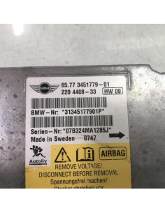 Boitier air bag MINI MINI 2 R56 PHASE 1 Essence