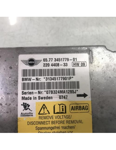 Boitier air bag MINI MINI 2 R56 PHASE 1 Essence