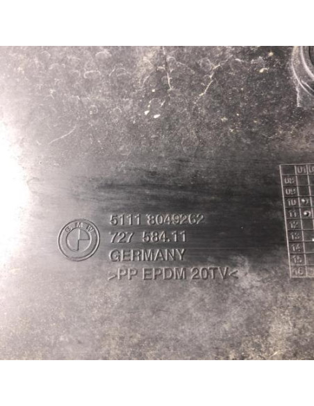 Support de plaque d'immatriculation BMW SERIE 7 F02/F04 LIMOUSINE PHASE 1 