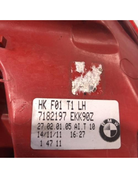 Feu arriere principal gauche (feux) BMW SERIE 7 F02/F04 LIMOUSINE PHASE 1 