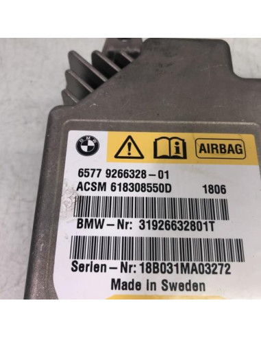 Boitier air bag BMW SERIE 7 F02/F04 LIMOUSINE PHASE 1 