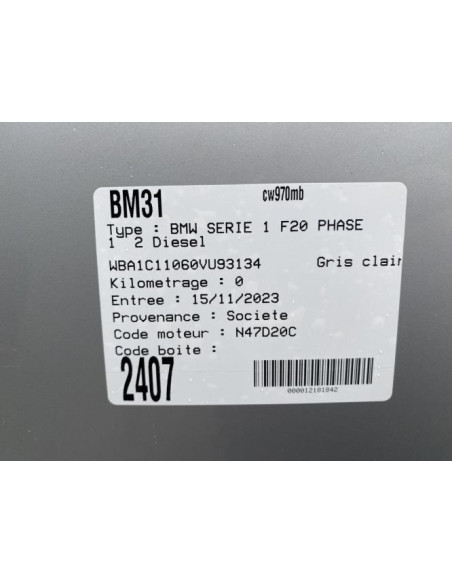 Capteur BMW SERIE 1 F20 PHASE 1 Diesel
