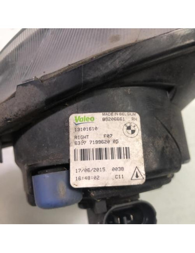 Anti brouillard droit (feux) BMW SERIE 5 F07 GRAN TURISMO PHASE 1 